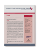 Construction Industry Law Letter