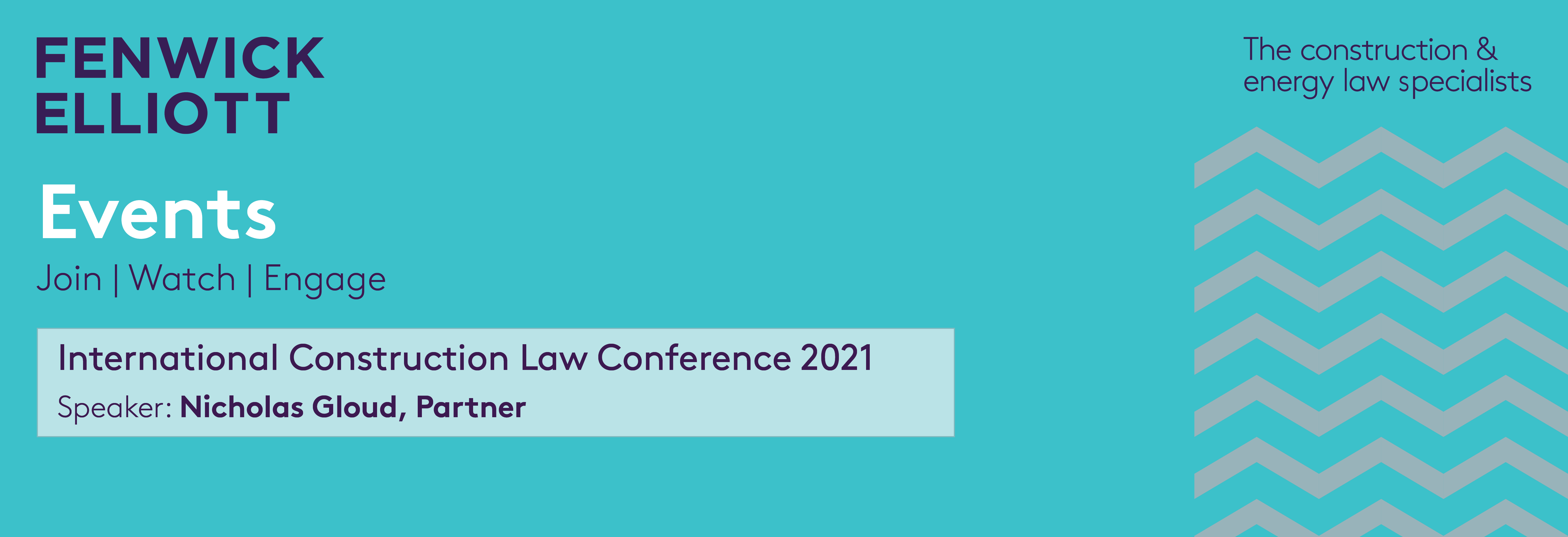 International Construction Law Conference 2021 banner