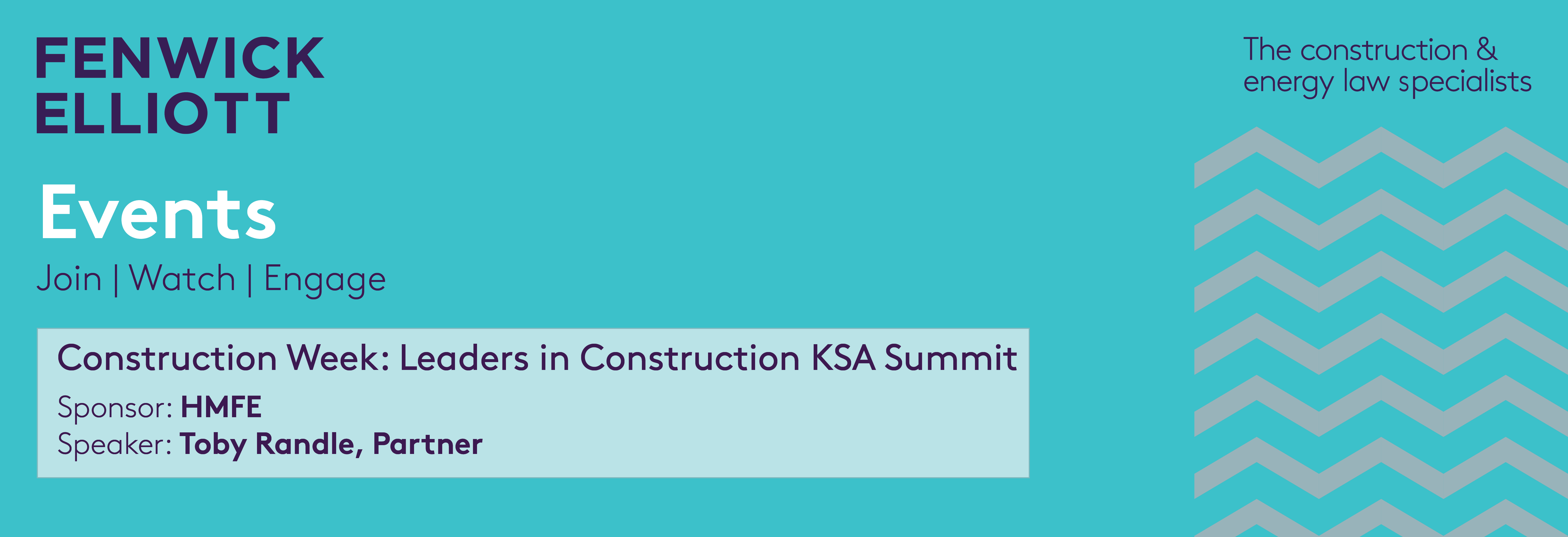 Leaders in Construction KSA Summit banner
